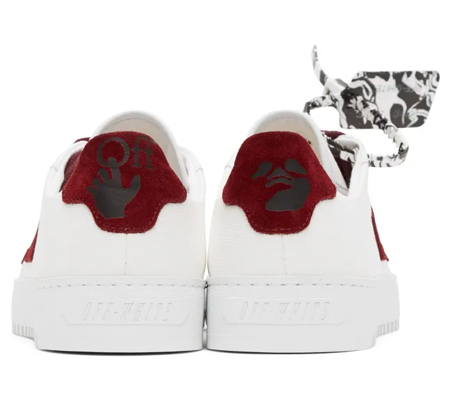 Off-White 2.0 Low Top “Burgundy” (OMIA042F20FAB0010128) (4)