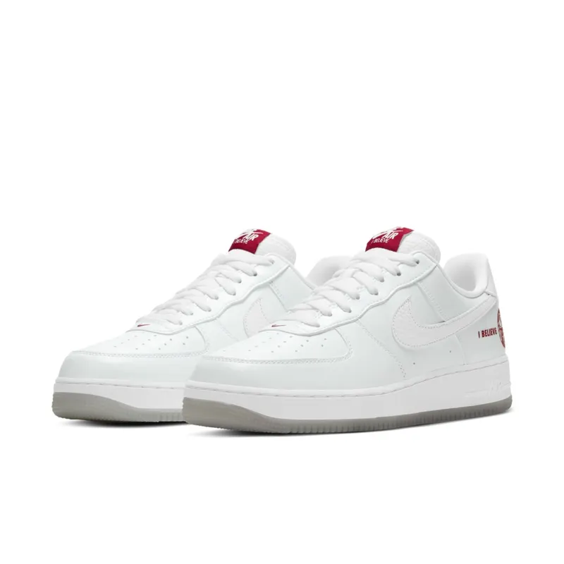 Nike Air Force 1 Low Daruma I Believe White/White/Red (DD9941-100)