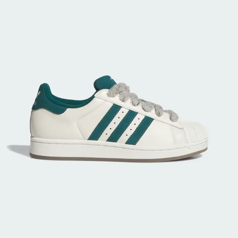 Adidas SUPERSTAR II Off White / Rich Green / Sesame (KJ0116)