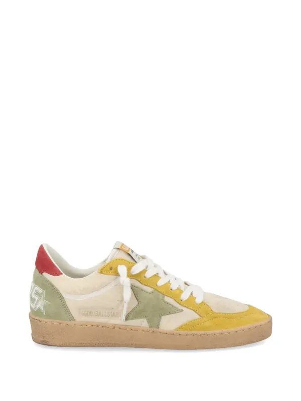 Golden Goose Ballstar sneakers with applicatie – Beige (GWF00746F008148)
