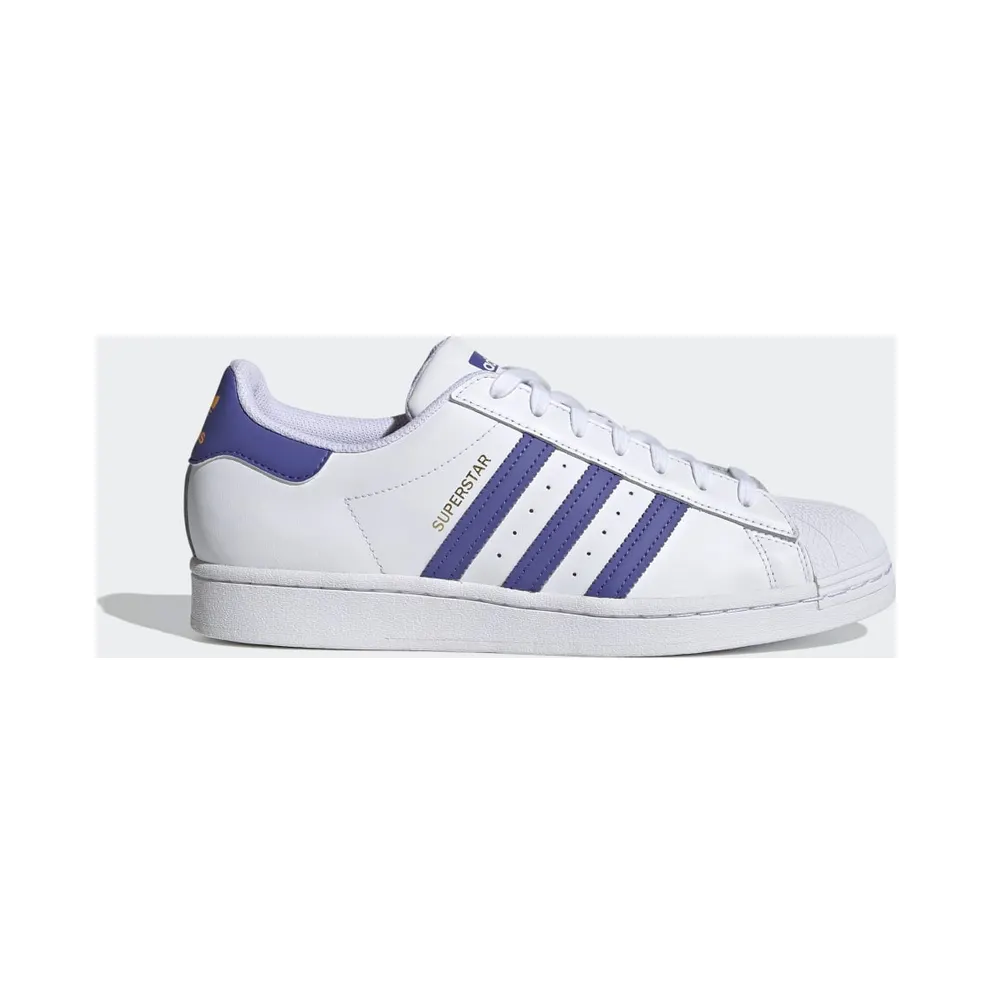 adidas Superstar Cloud White / Purple / Gold Metallic (FX5529)