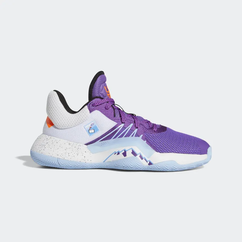 adidas D.O.N. Issue #1 Mailman Karl Malone Active Purple/Footwear White/Glow Blue (EG5666)