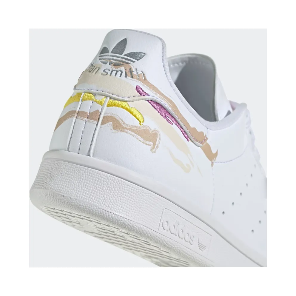 Adidas adidas x Thebe Magugu Stan Smith Cloud White / Pulse Lilac / Silver Metallic (GY9560)