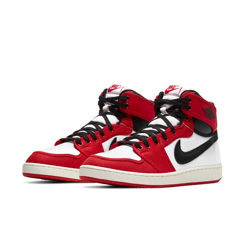 Jordan 1 KO Chicago (2021) – “White / Gym Red / Black” (DA9089-100)