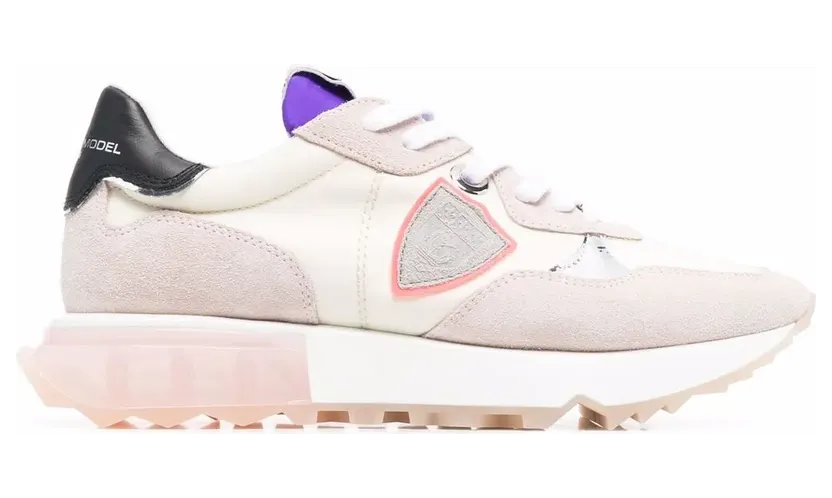 Philippe Model Paris Sneakers in Colour-Block-Optik – Nude (LRLDWP05)