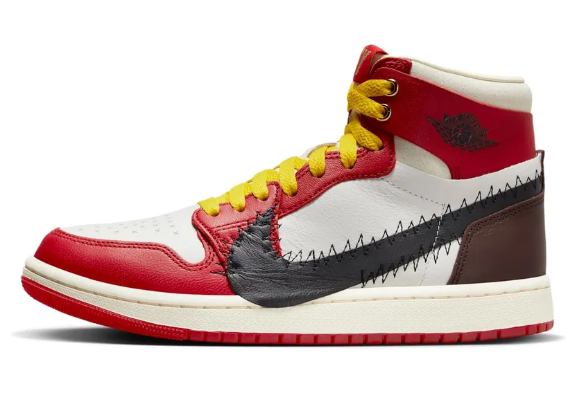 Air Jordan 1 Zoom CMFT 2 x Teyana Taylor Gym Red/Summit White/Earth/Black (FJ0604-601)