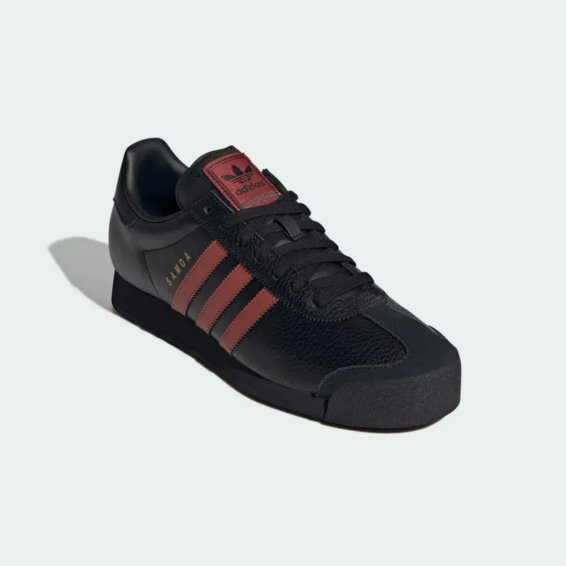 Adidas Samoa “CBLACK / PRERUB / GOLDMT” (JQ0046)