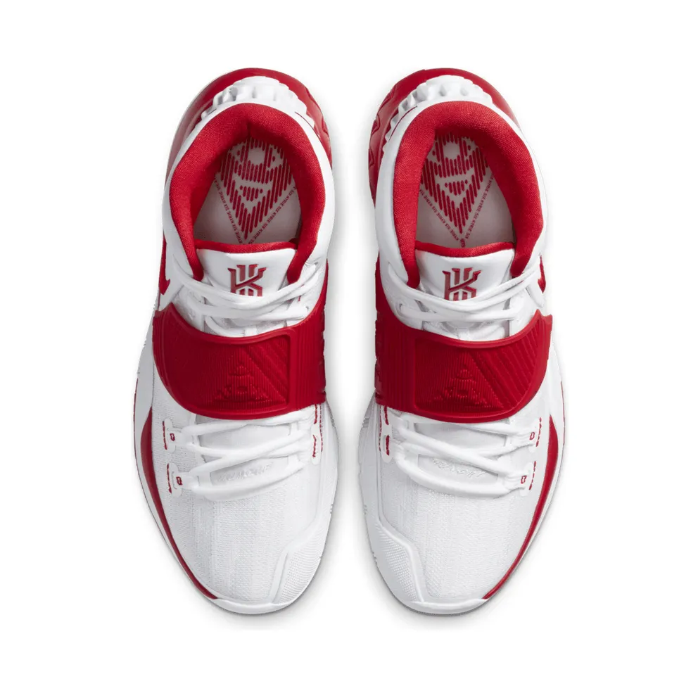 Nike Kyrie 6 White University Red White/White-University Red (CZ4938-100)