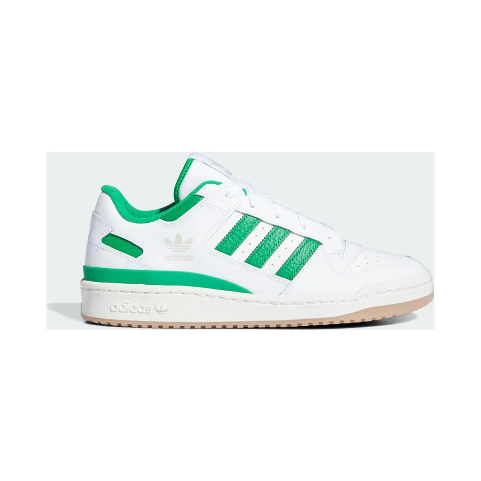 Adidas Forum Low CL Cloud White / Green / Cloud White (IH7820)