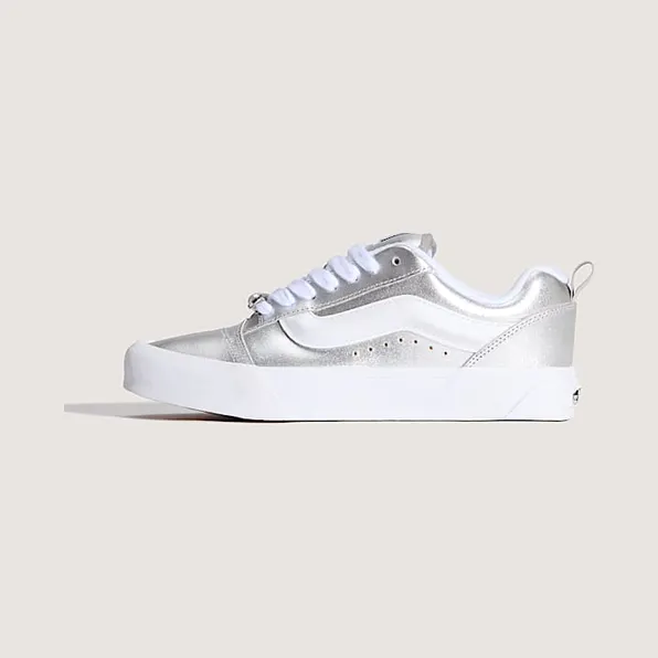 Vans Knu Skool Metallic Leather Silver (VN000E9XSLV)