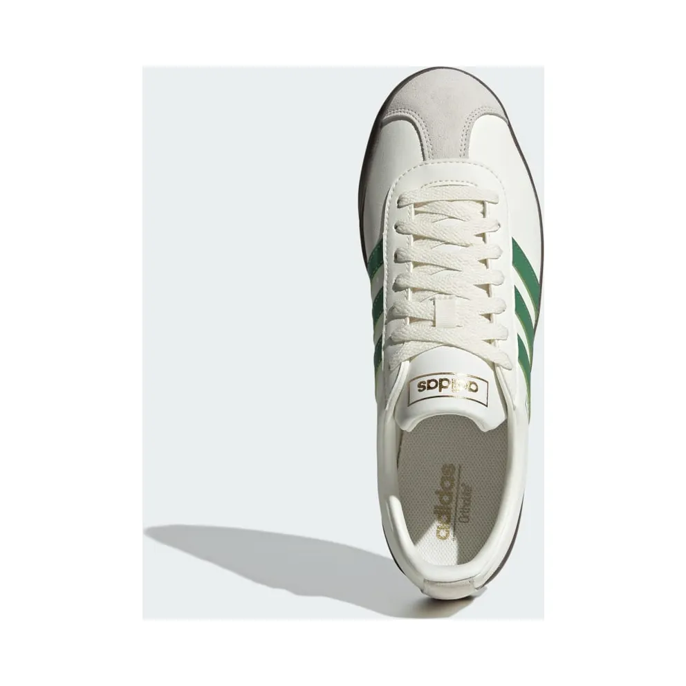 Adidas VL Court Classic Shoes Off White / Collegiate Green / Alumina (JH5061)