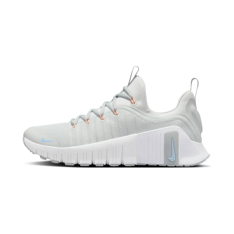 Nike Free Metcon 6 Photon Dust Light Smoke Grey Summit White Metallic Silver (FJ7126-007)