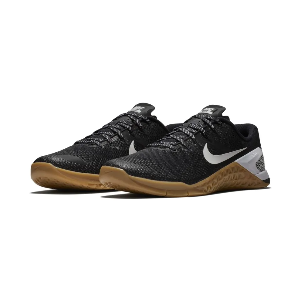 Nike Metcon 4 Black White Gum Black/White-Gum Medium Brown (AH7453-006)