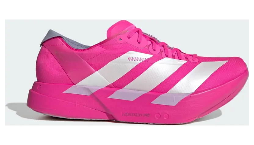 Adidas Adizero Adios Pro 4 Shock Pink / Zero Metalic / Aurora Plum (JR1269)