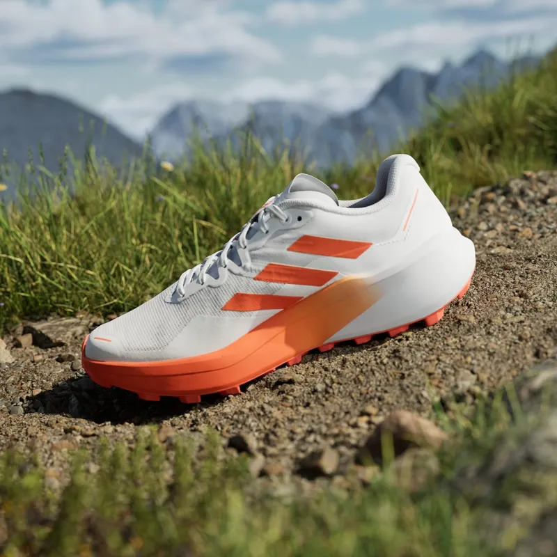 Adidas Terrex Agravic 3 Trail Running Cloud White / Semi Impact Orange / Dash Grey (JI0951)
