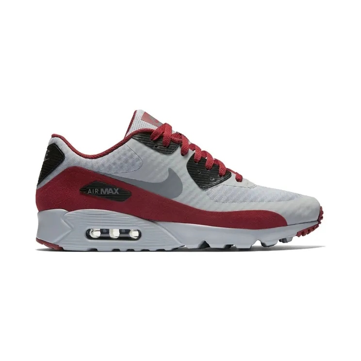 Nike Air Max 90 Ultra Wolf Grey Team Red (819474-012)