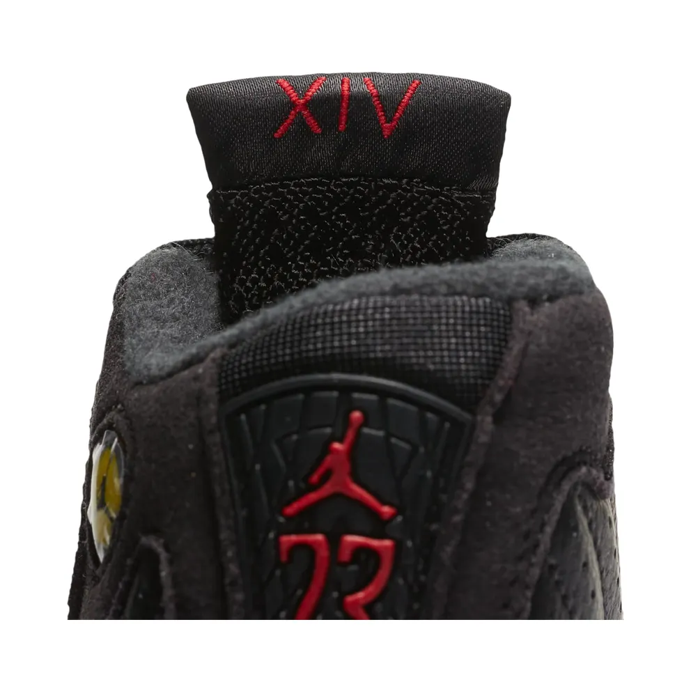 Jordan 14 Retro Last Shot 2018 (TD) Black/Varsity Red-Metallic Silver (312093-003)