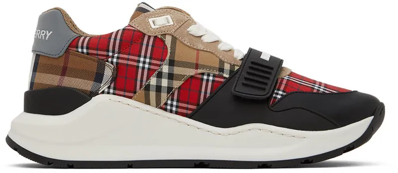 Burberry Red & Beige Ramsey Check (8048632)