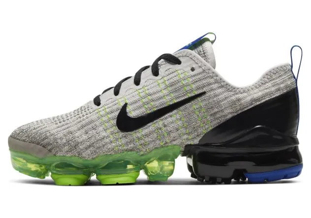 Nike Air Vapormax Flyknit 3 Vast Grey Volt (GS) (BQ5238-003)