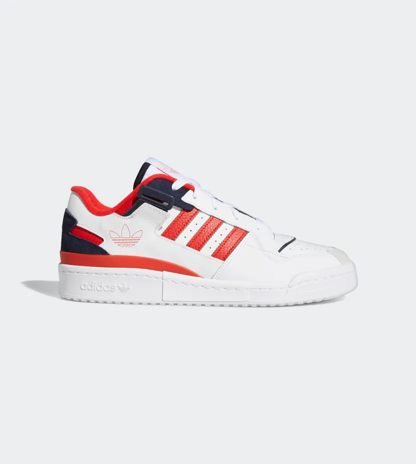 adidas Forum Exhibit Low Cloud White / Red / Legend Ink (GZ5391)