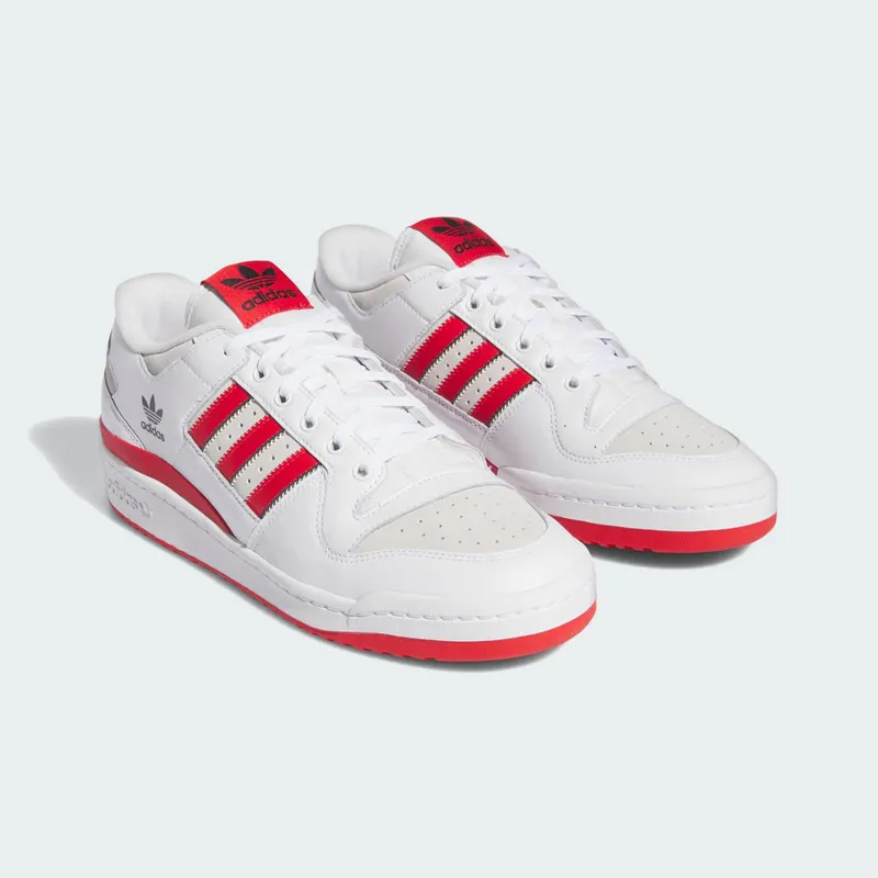 Adidas Forum 84 Low ADV Cloud White / Better Scarlet / Core Black (IG7582)