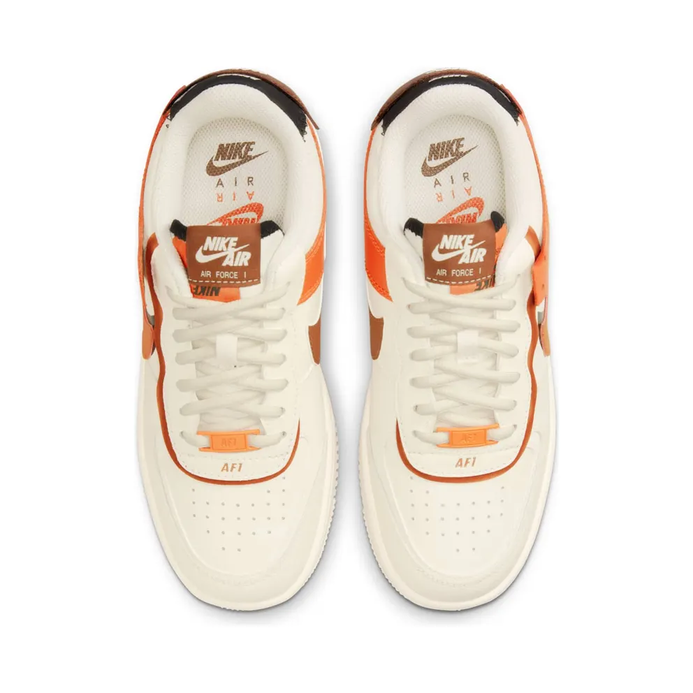 Nike Air Force 1 Low Shadow XLD Pale Ivory Oxen Brown (W) (CI0919-114)