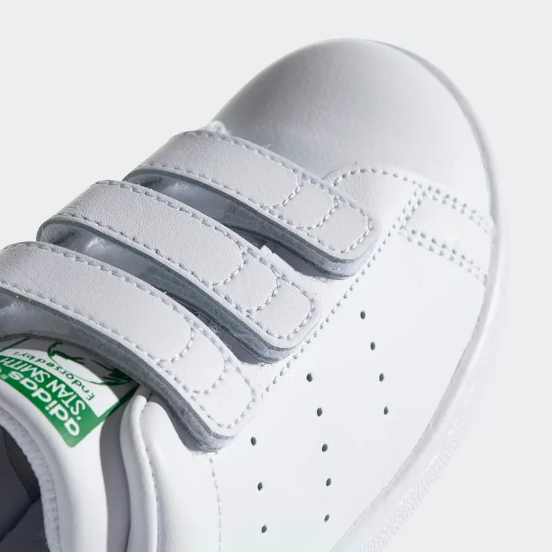 Adidas Stan Smith CF Velcro PS ‘White Green’ Running White Ftw / Running White / Fairway (M20607)