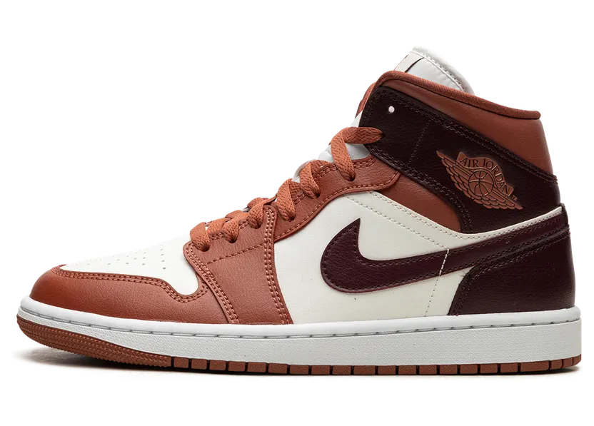Nike Air Jordan 1 Mid Sail Jade Smoke (W) (BQ6472-200)