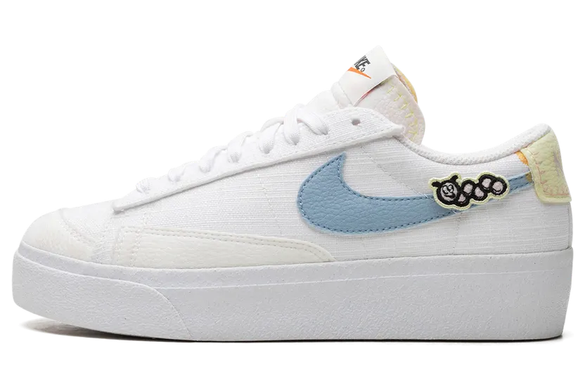 Nike Blazer Low Air Sprung White – “White / Blue / Pink” (DJ6376-100)