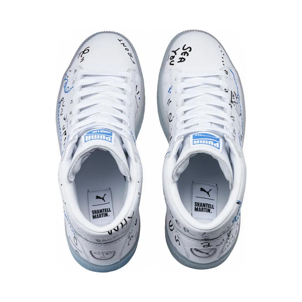 Puma Clyde Mid Shantell Martin (W) Puma White/Puma White (365897-01)