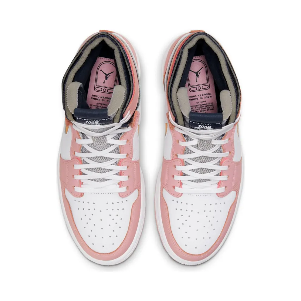 Jordan 1 High Zoom Air CMFT Cauliflower (W) Pink Glaze/Cauliflower (CT0979-601)