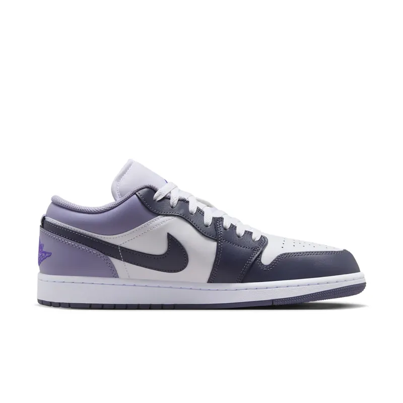 Jordan 1 Low “White Indigo Haze” (553558-145)