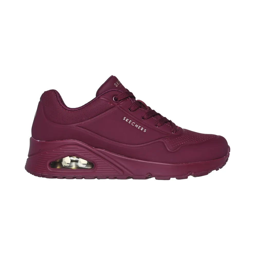 Skechers Uno – Stand on Air – Pruim (73690 PLUM)