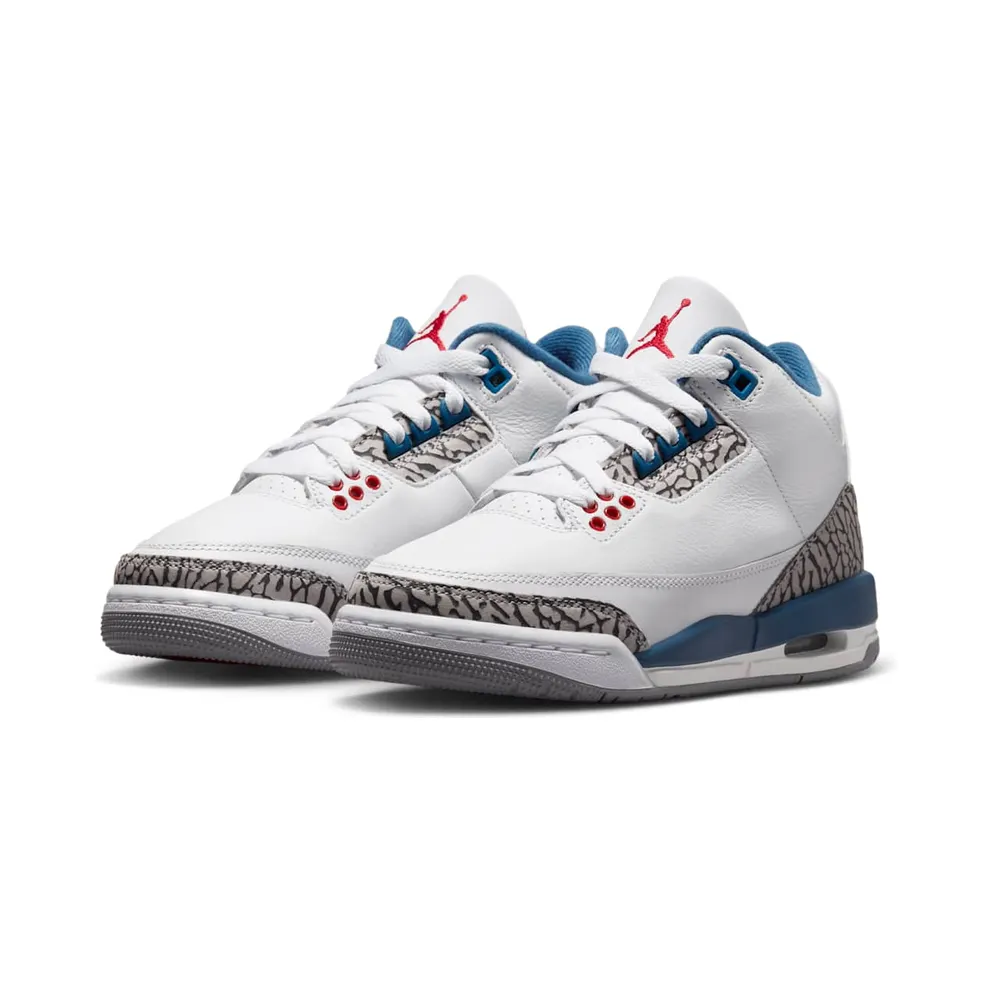 Jordan 3 OG GS “True Blue” (DM0967-104)