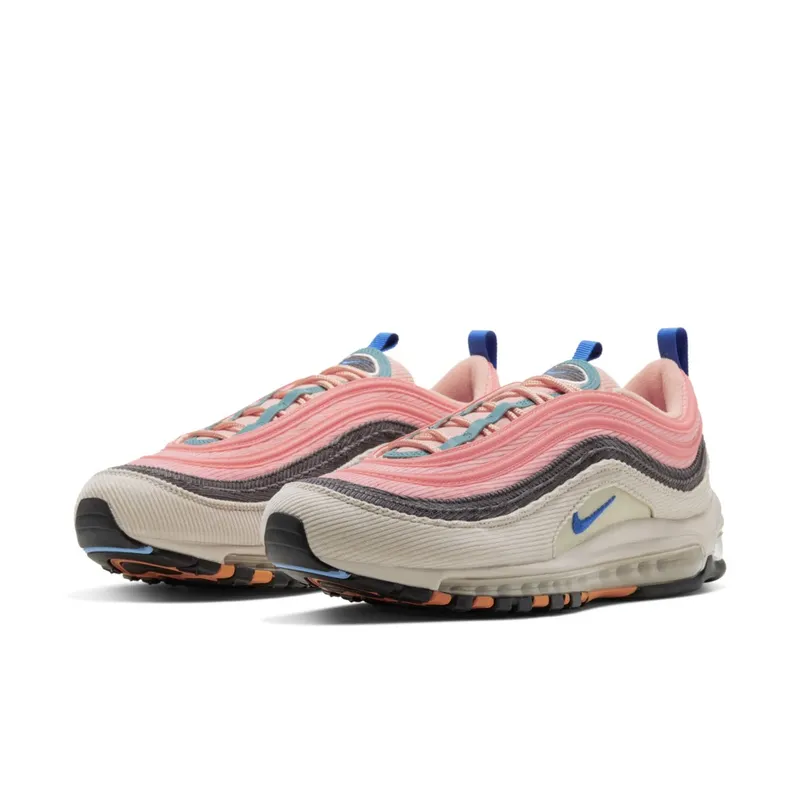 Nike Air Max 97 Corduroy Desert Sand Sand/Royal-Pink-Brown (CQ7512-046)