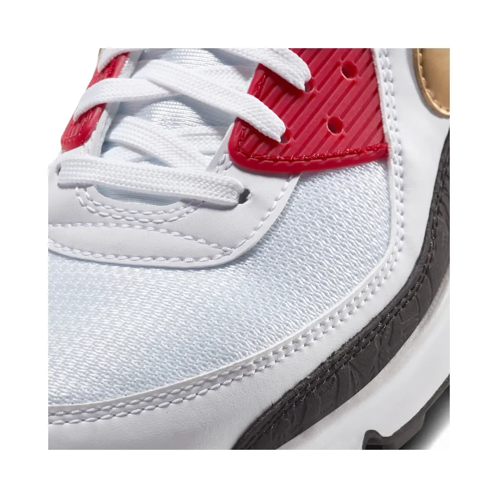 Nike Air Max 90 Tokyo Olympics (2020) White/Metallic Gold-Black (CU3005-171)
