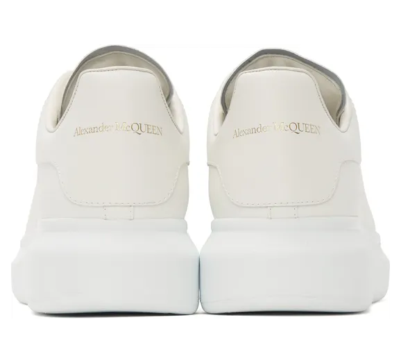 Alexander McQueen Black Oversized Sneakers (553680WHGP5) (4)