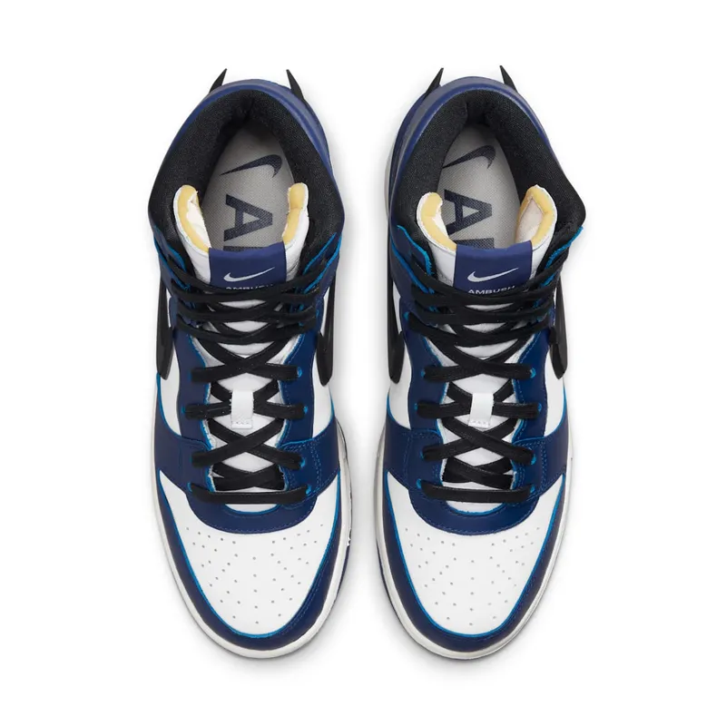 Nike x Ambush Dunk High Deep Royal Blue (2021) – “Deep Royal Blue / White / Pale Ivory / Black” (CU7544-400)