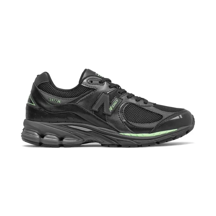 New Balance 2002R Black Silver Green (M2002RLD)