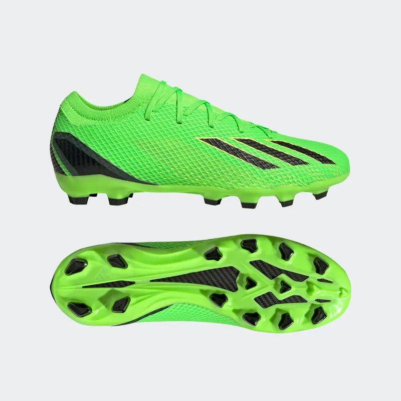 adidas X Speedportal.3 Multi-Ground Football Boots Solar Green / Core Black / Solar Yellow (GW8478)