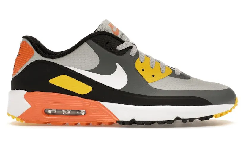 Nike Air Max 90 Golf Smoke Grey Black Orange (CU9978-012)