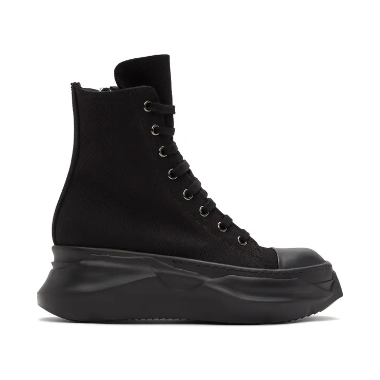Rick Owens Drkshdw Black Abstract High Sneakers (DS01B7840 DM)