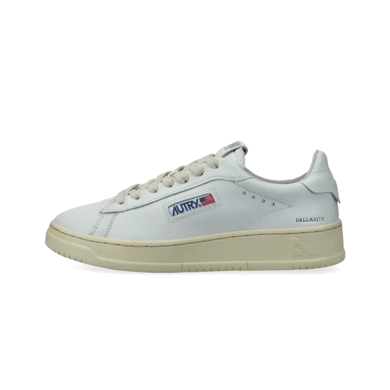 Autry Dallas Low W (White / beige) – ADLWNW01