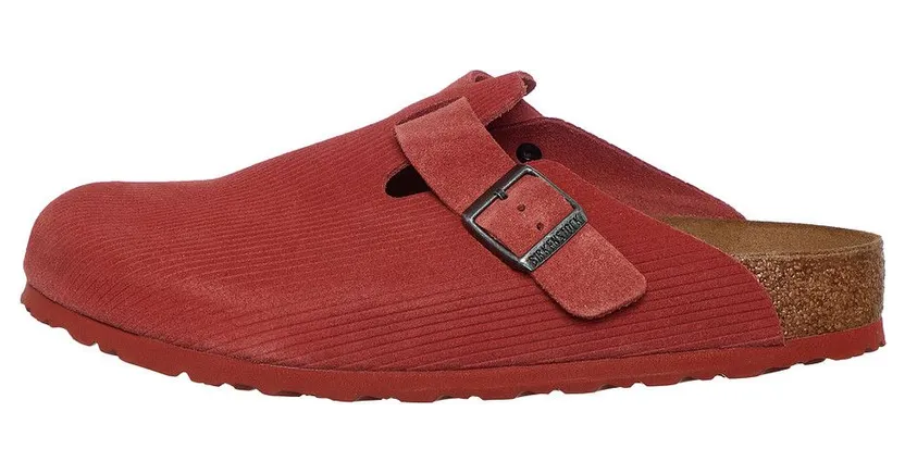 Birkenstock Boston Corduroy Sienna Red (1025645)