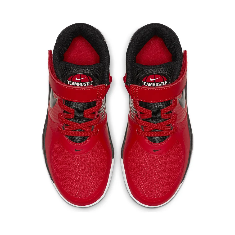 Nike Team Hustle D 9 FlyEase “University Red / Black” (BV2951-600)