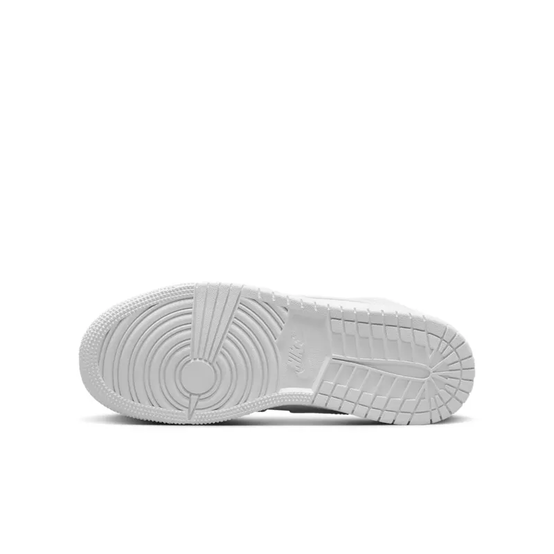 Air Jordan 1 Mid GS “Triple White 2023” (554725-136)
