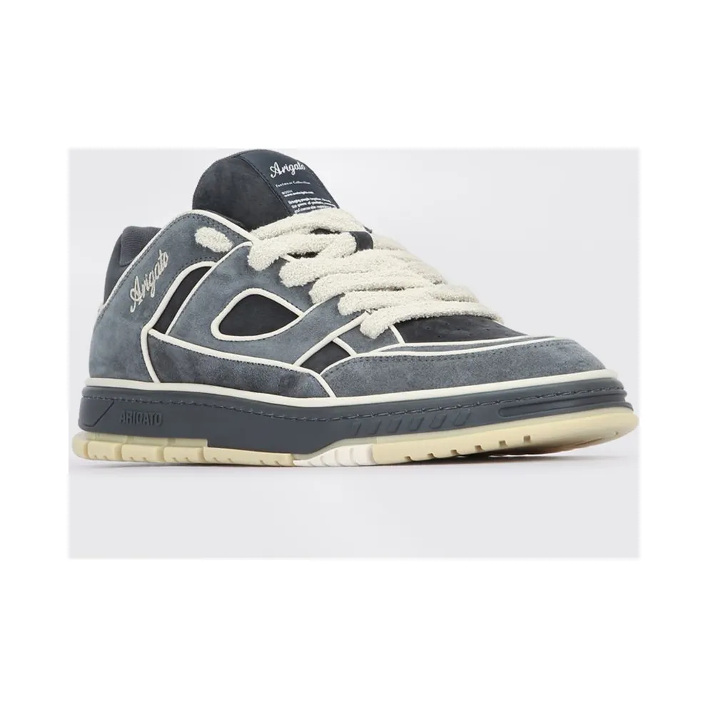 Axel Arigato Area Lo Sneakers in Nubuck Black (F3218002)