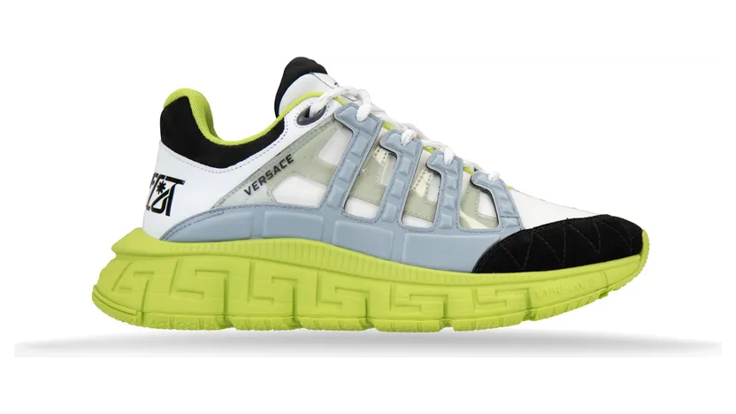 VERSACE Trigreca Fluo “Black/White/Green Fluo” (1020185 6BH60)