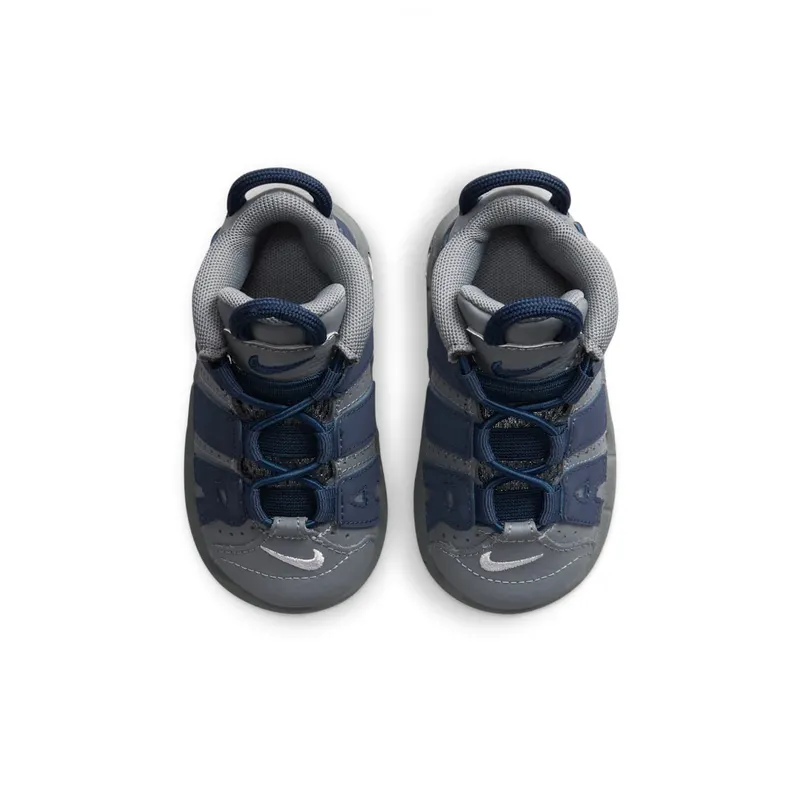 Nike Air More Uptempo Cool Grey Midnight Navy (TD) (DM3319-009)