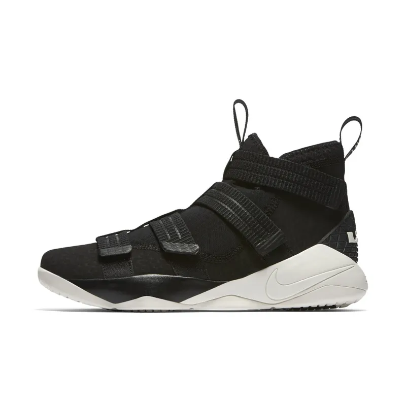 Nike LeBron Zoom Soldier 11 Black Sail Black/Racer Blue-Sail (897646-004)